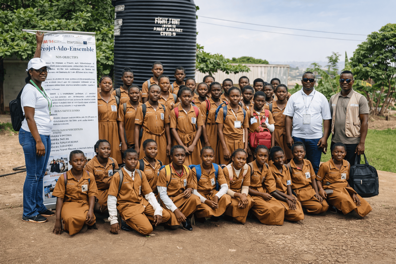 Causerie éducative sur le cycle menstruel au Lycée Bilingue d’Essos Camnafaw